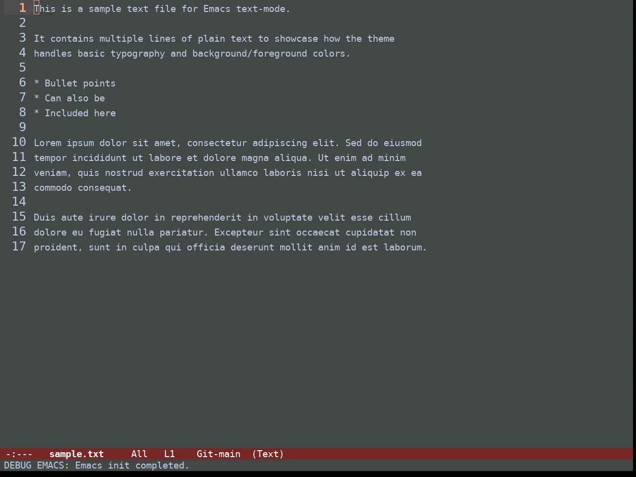 Guava Themes Dracaena Theme in text-mode