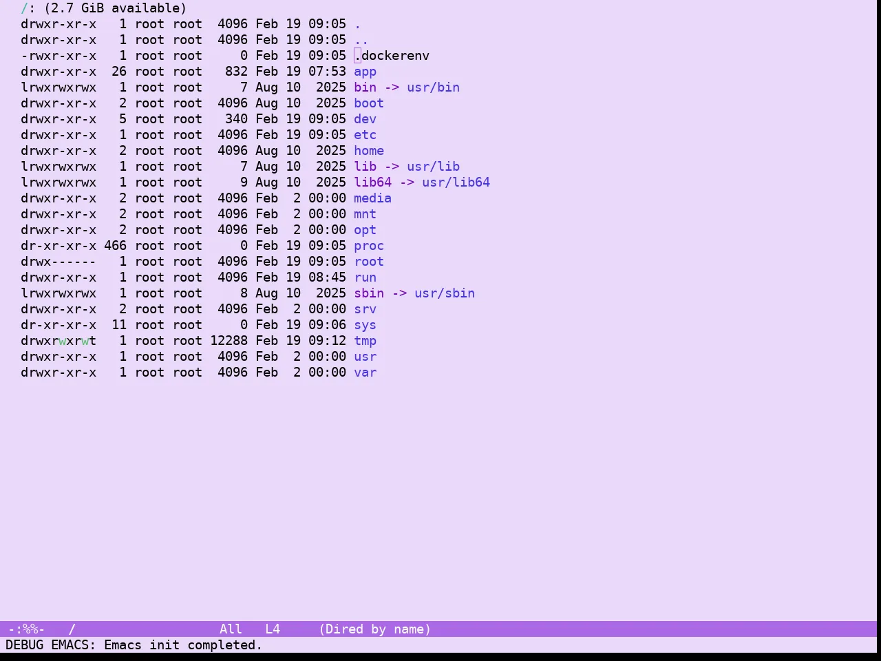 Guava Themes Jacaranda Theme in dired
