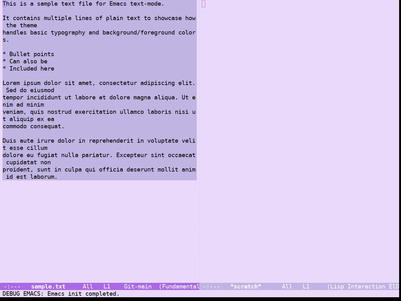Guava Themes Jacaranda Theme in fundamental-mode