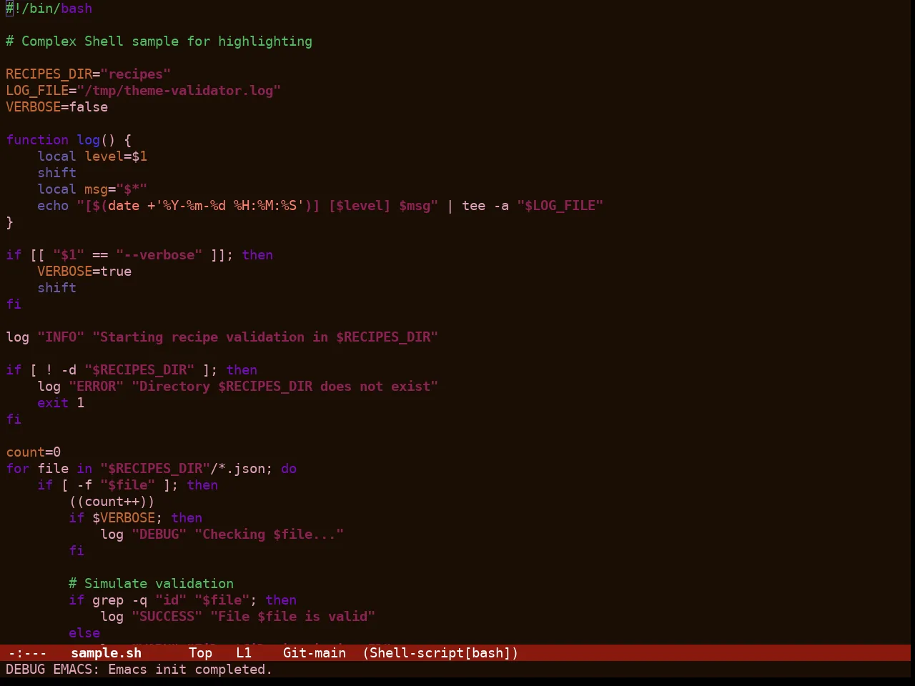 Guava Themes Prunus Theme in sh-mode