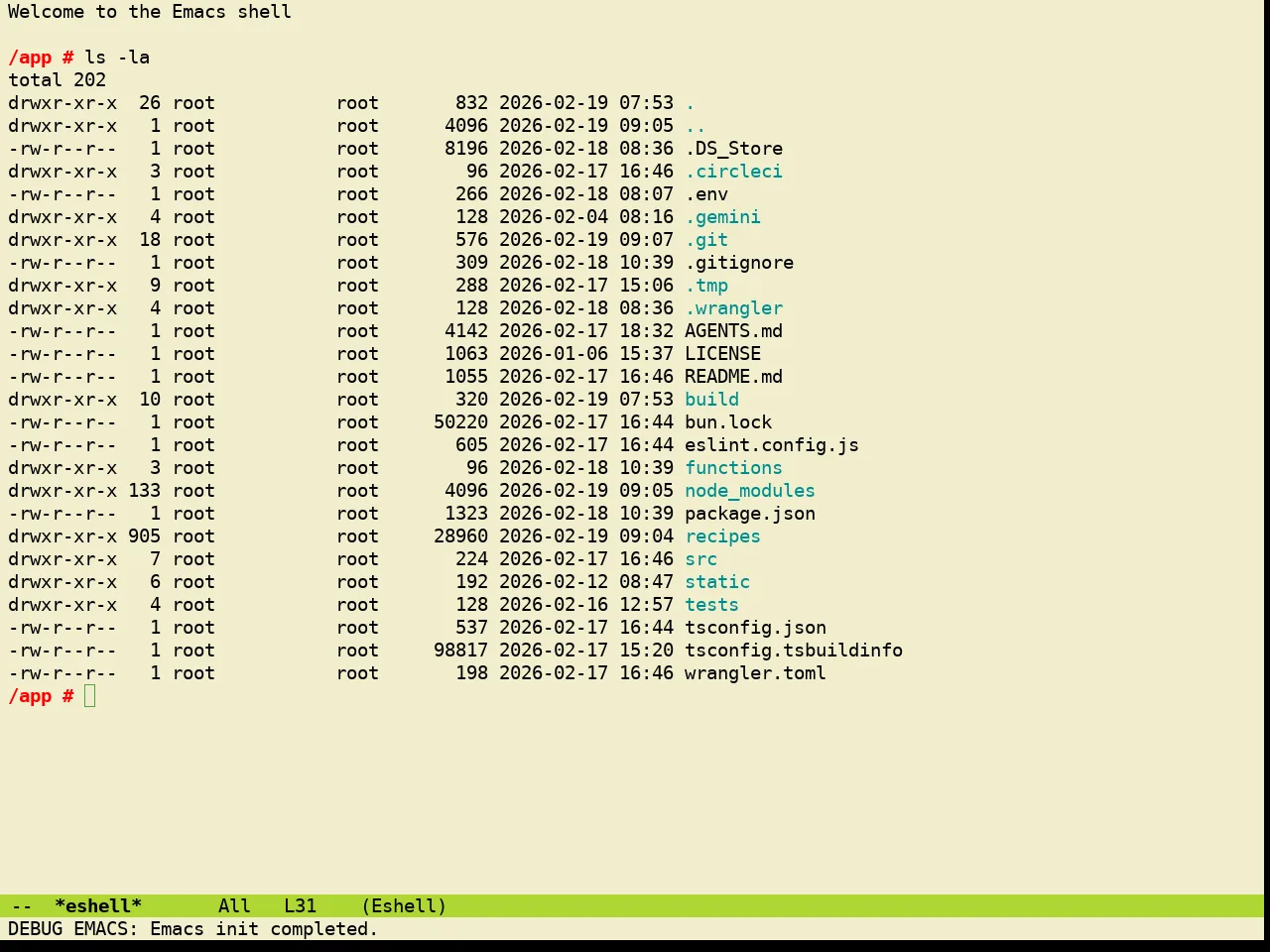 Guava Themes Psidium Theme in eshell