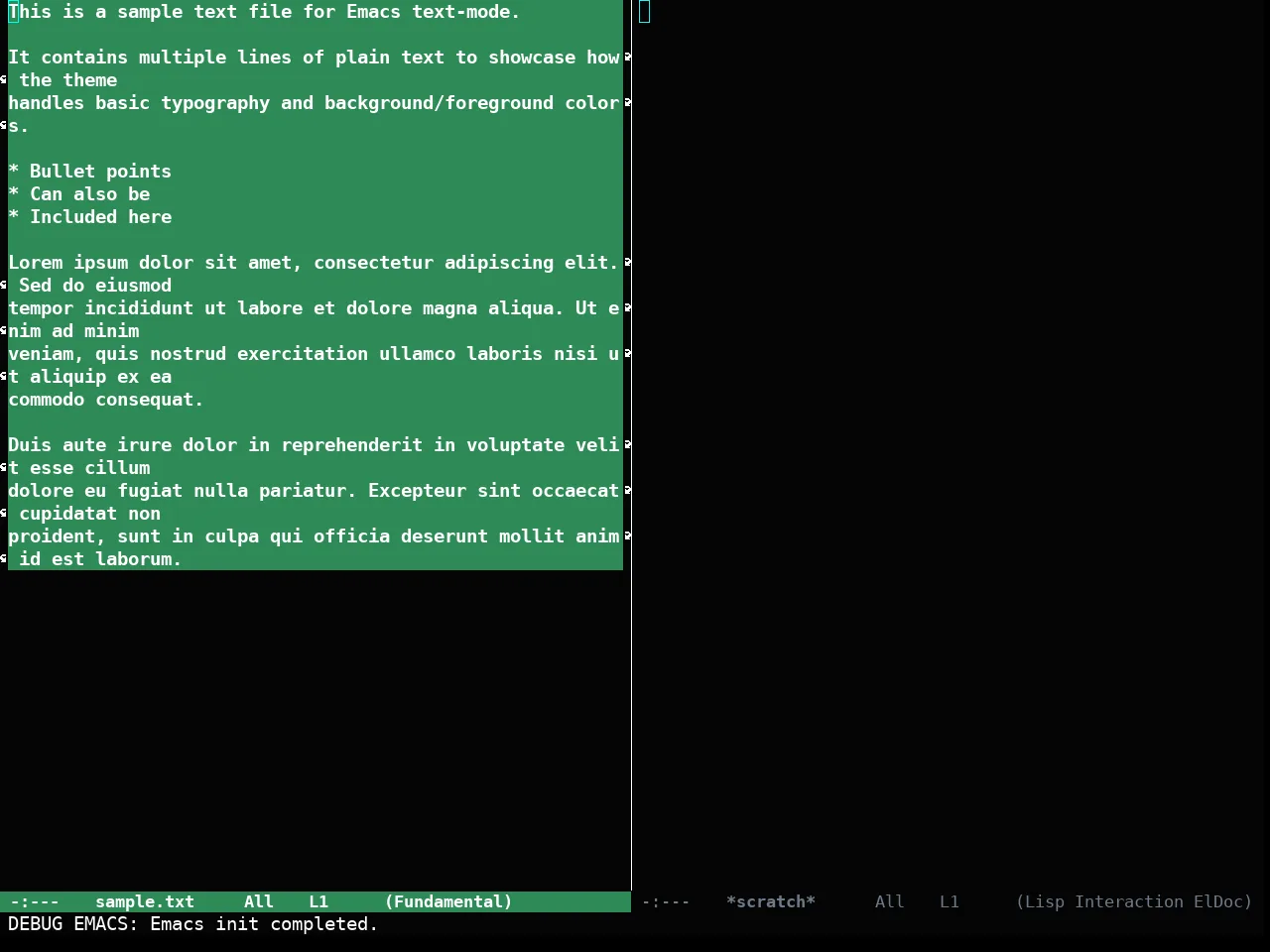 Haki Theme in fundamental-mode