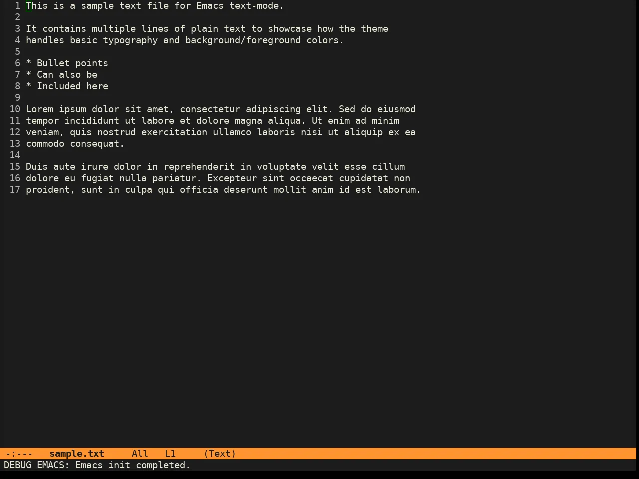 Halloweenie Theme in text-mode