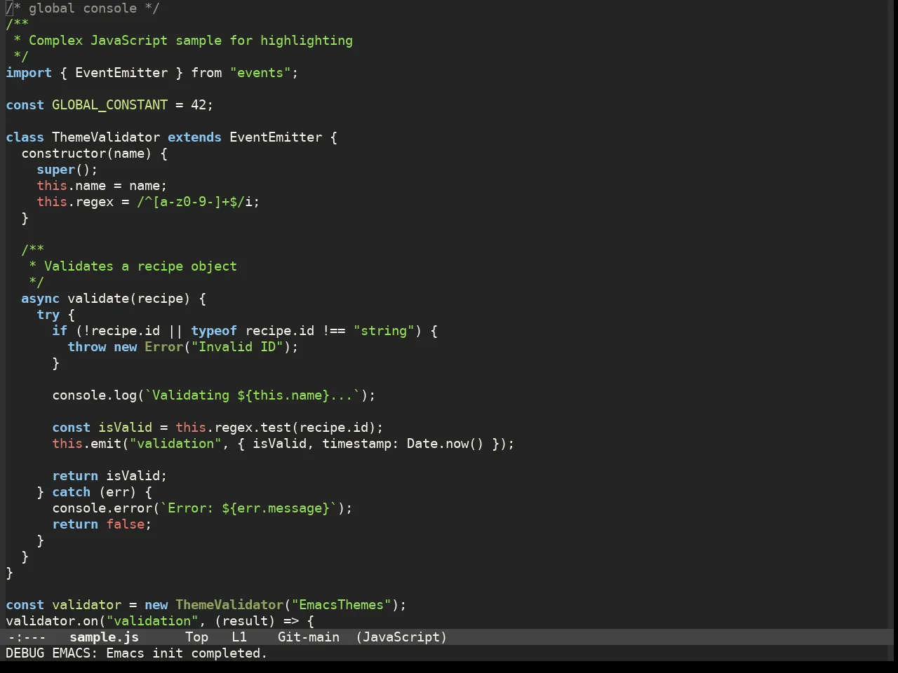 Heaven and Hell in javascript-mode