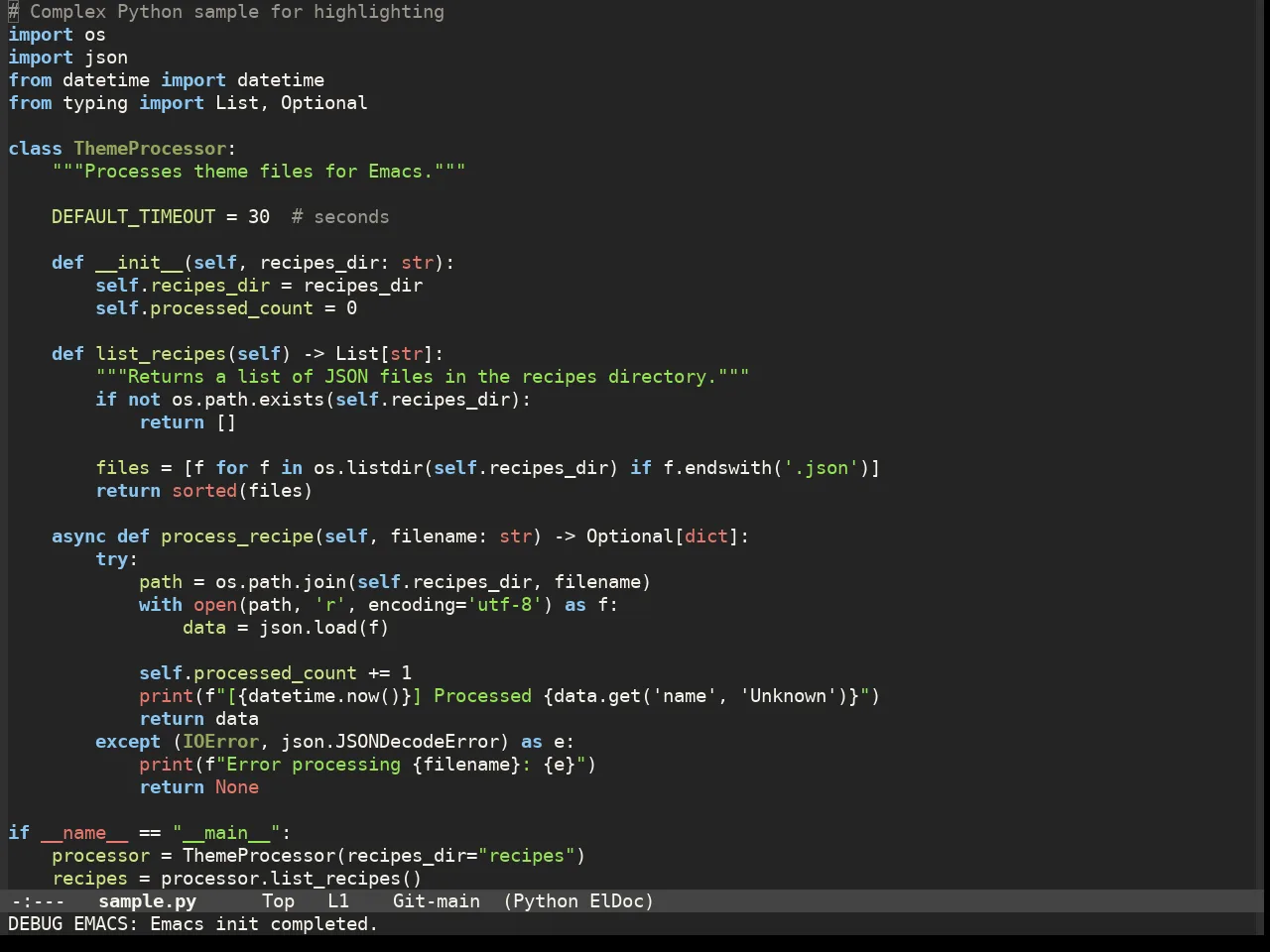 Heaven and Hell in python-mode