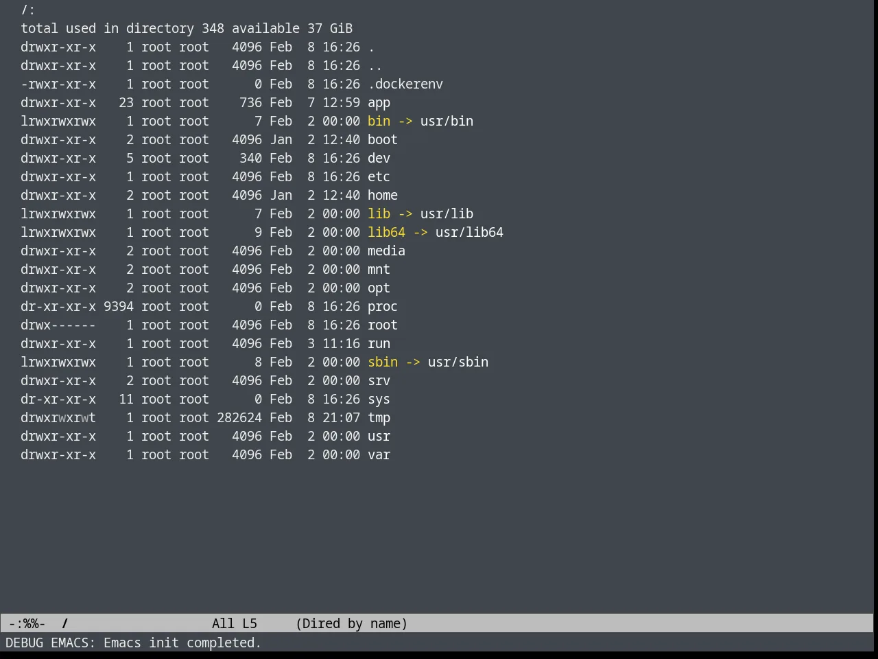 Heroku Theme in dired