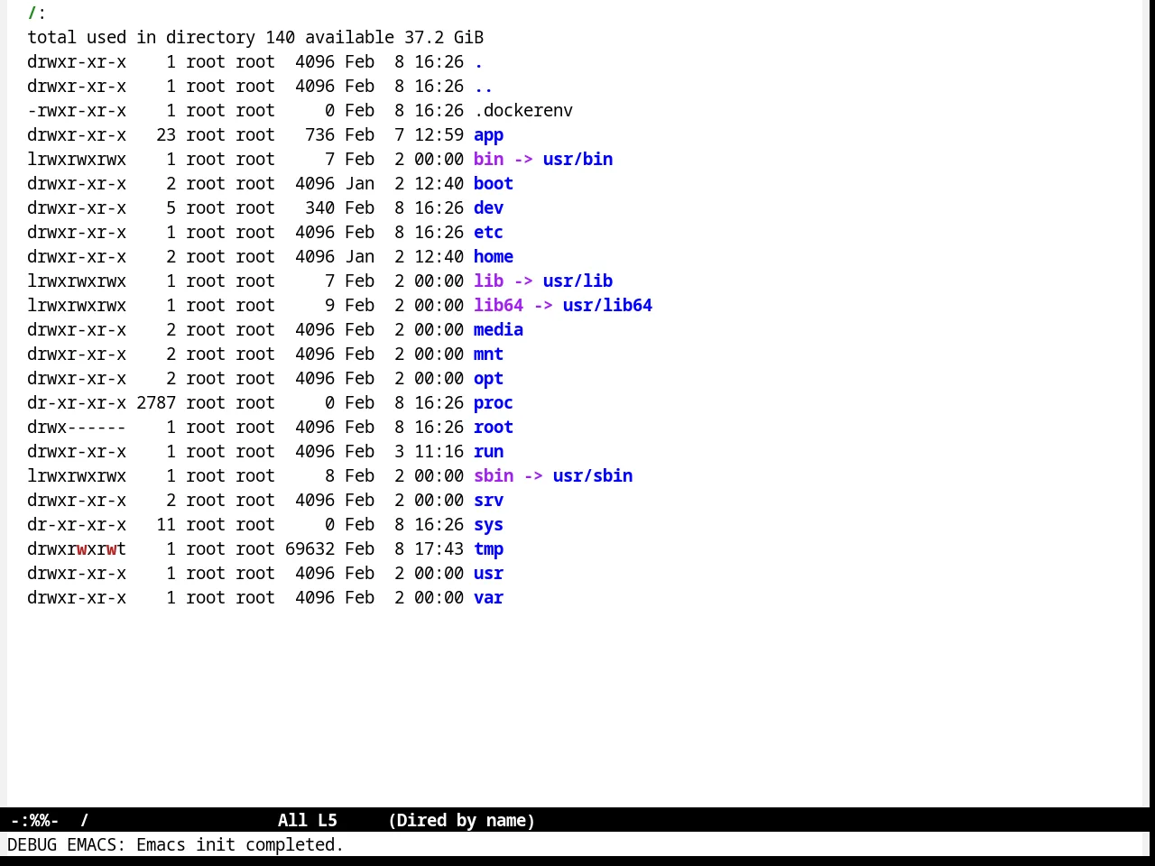 High Contrast Theme in dired