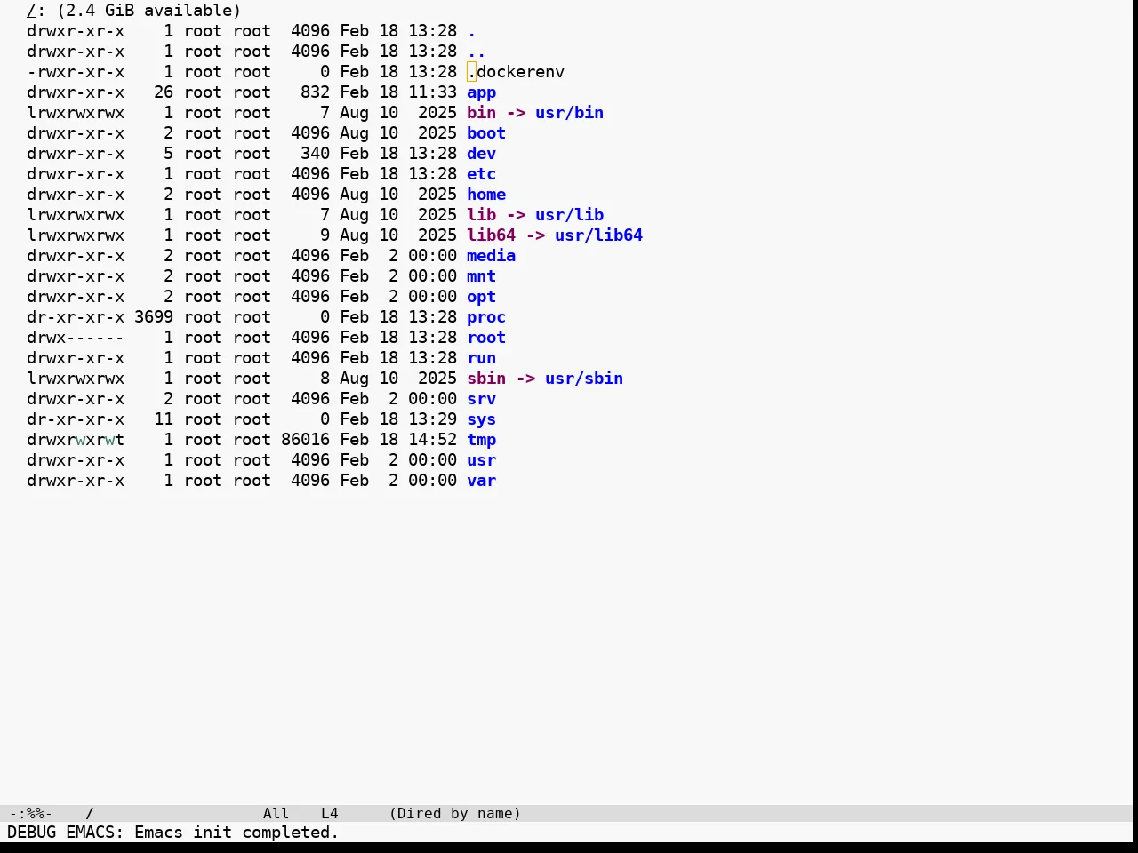 Hippo Themes Light Theme in dired