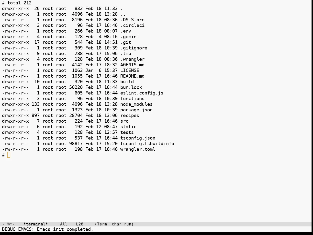 Hippo Themes Light Theme in term