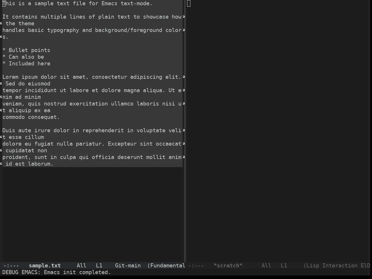 Hybrid Reverse Theme in fundamental-mode