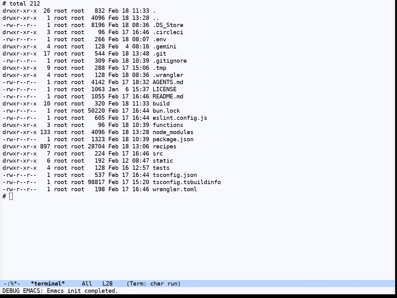 Hydandata Light Theme in term