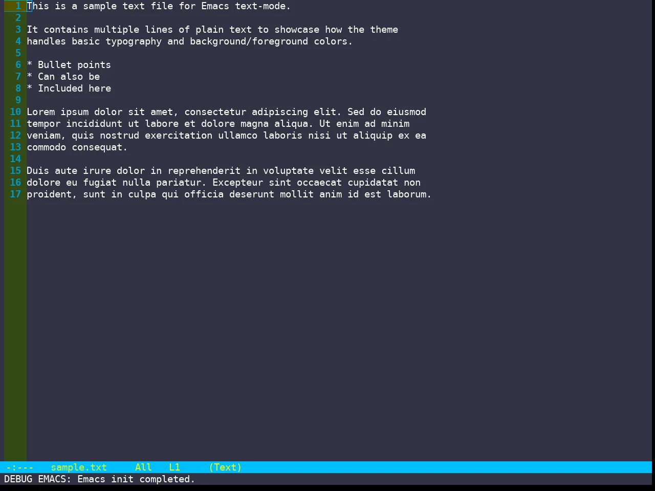 Hyperstitional Themes Digitalsear Inverted Theme in text-mode