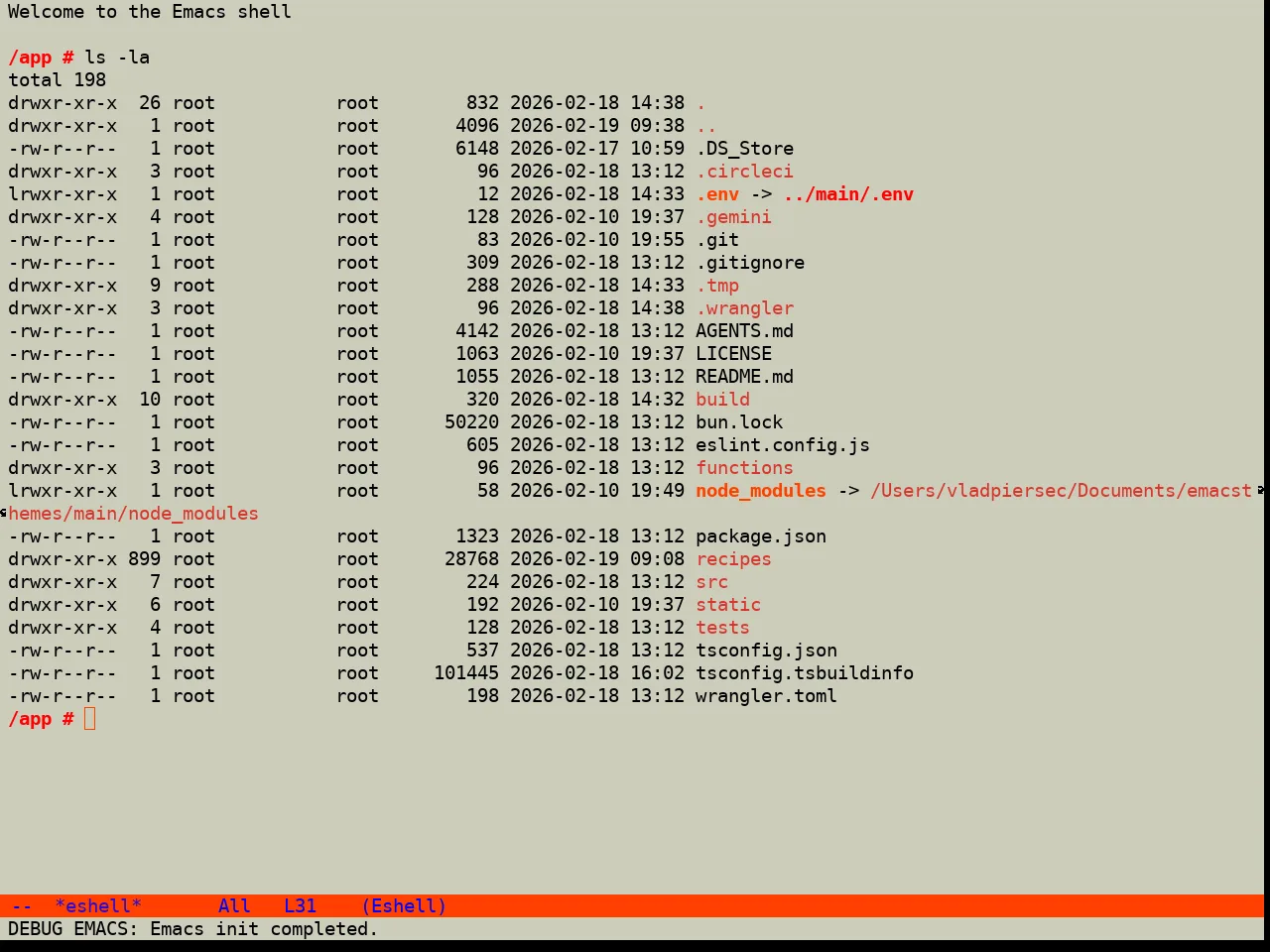 Hyperstitional Themes Digitalsear Theme in eshell