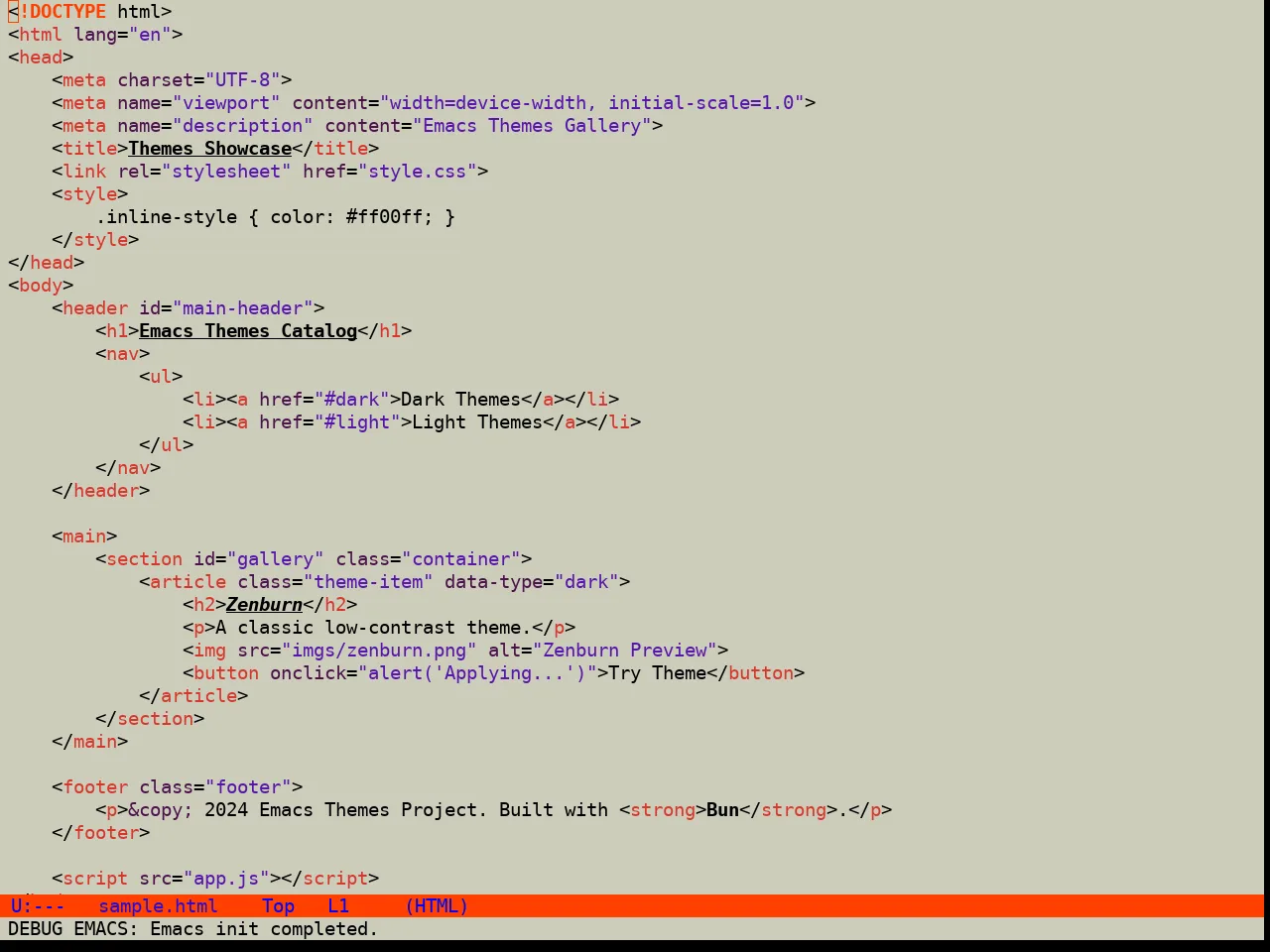 Hyperstitional Themes Digitalsear Theme in html-mode