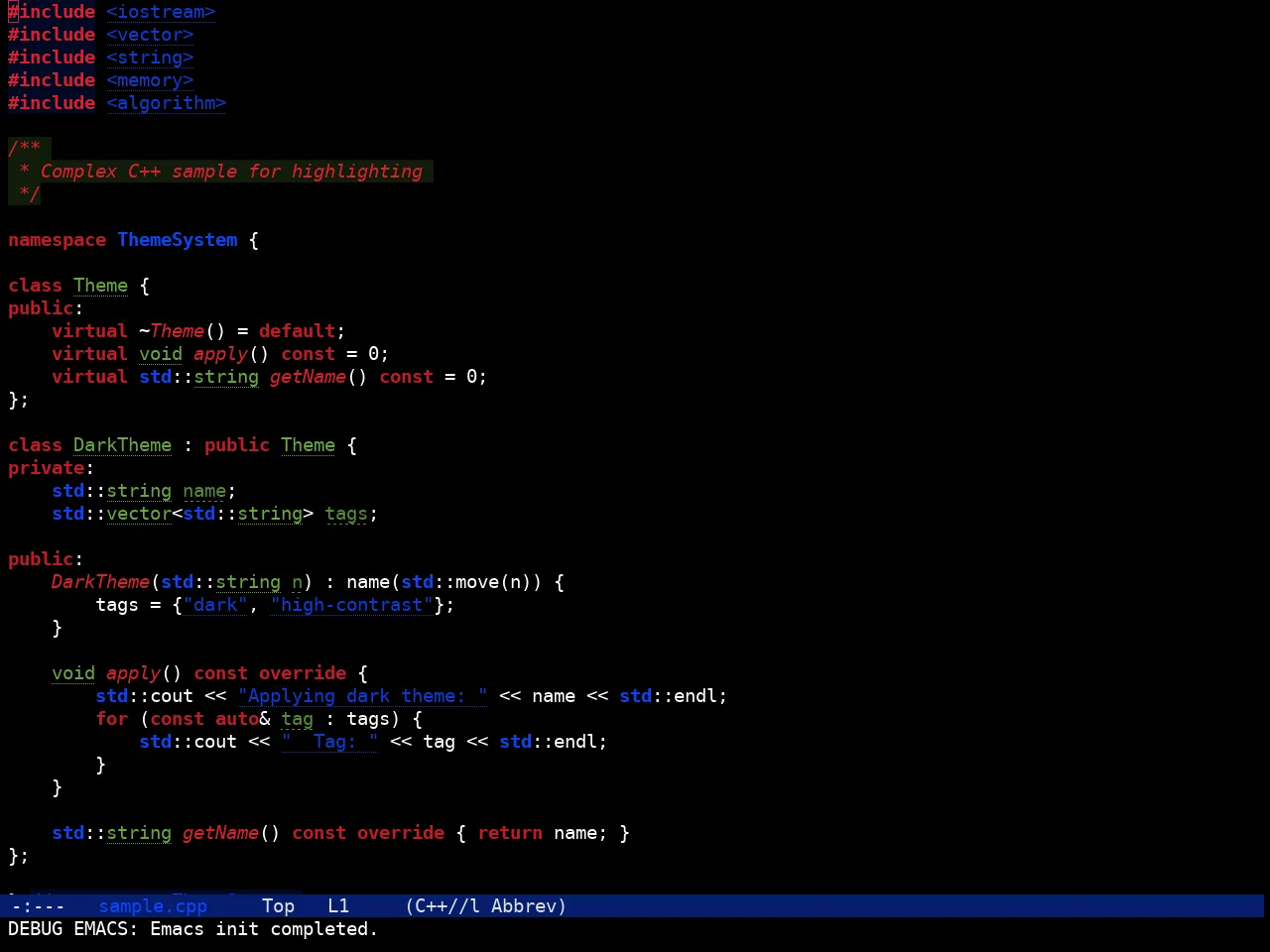 Hyperstitional Themes Rebug Flipped Theme in c++-mode