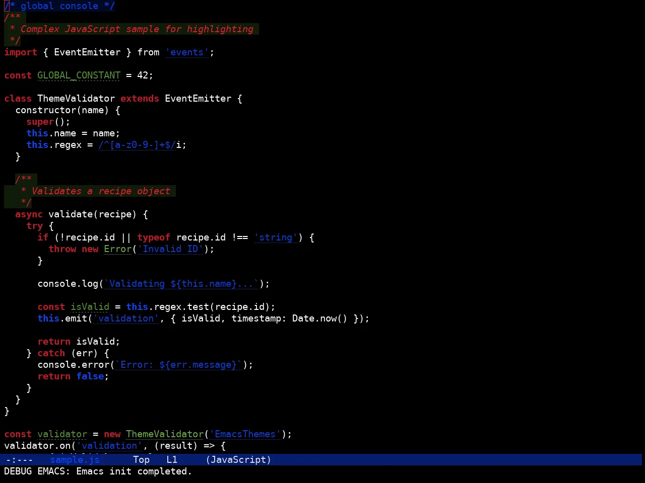 Hyperstitional Themes Rebug Flipped Theme in javascript-mode