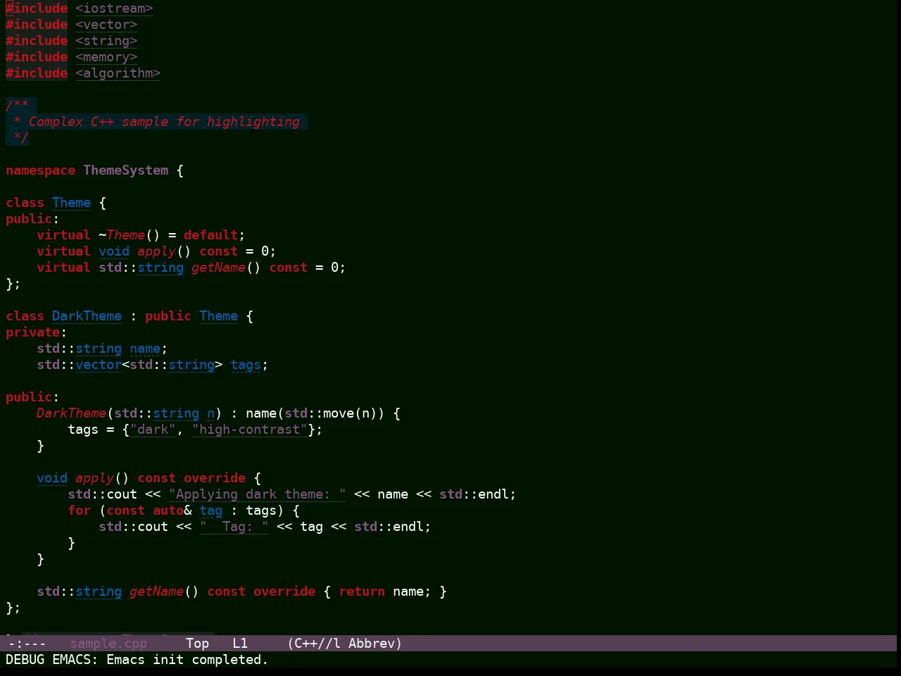Hyperstitional Themes Rebug Lawn Lush Theme in c++-mode