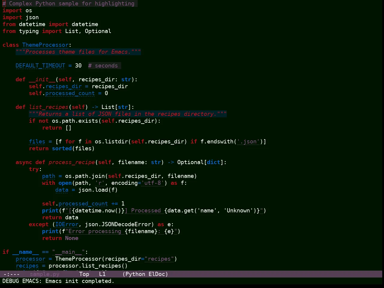 Hyperstitional Themes Rebug Lawn Lush Theme in python-mode