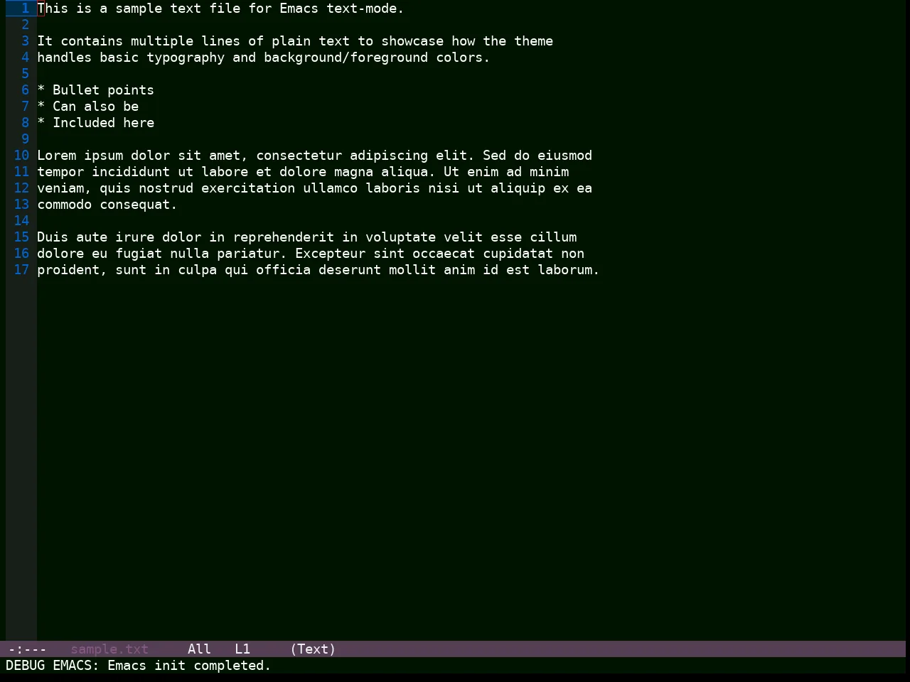 Hyperstitional Themes Rebug Lawn Lush Theme in text-mode