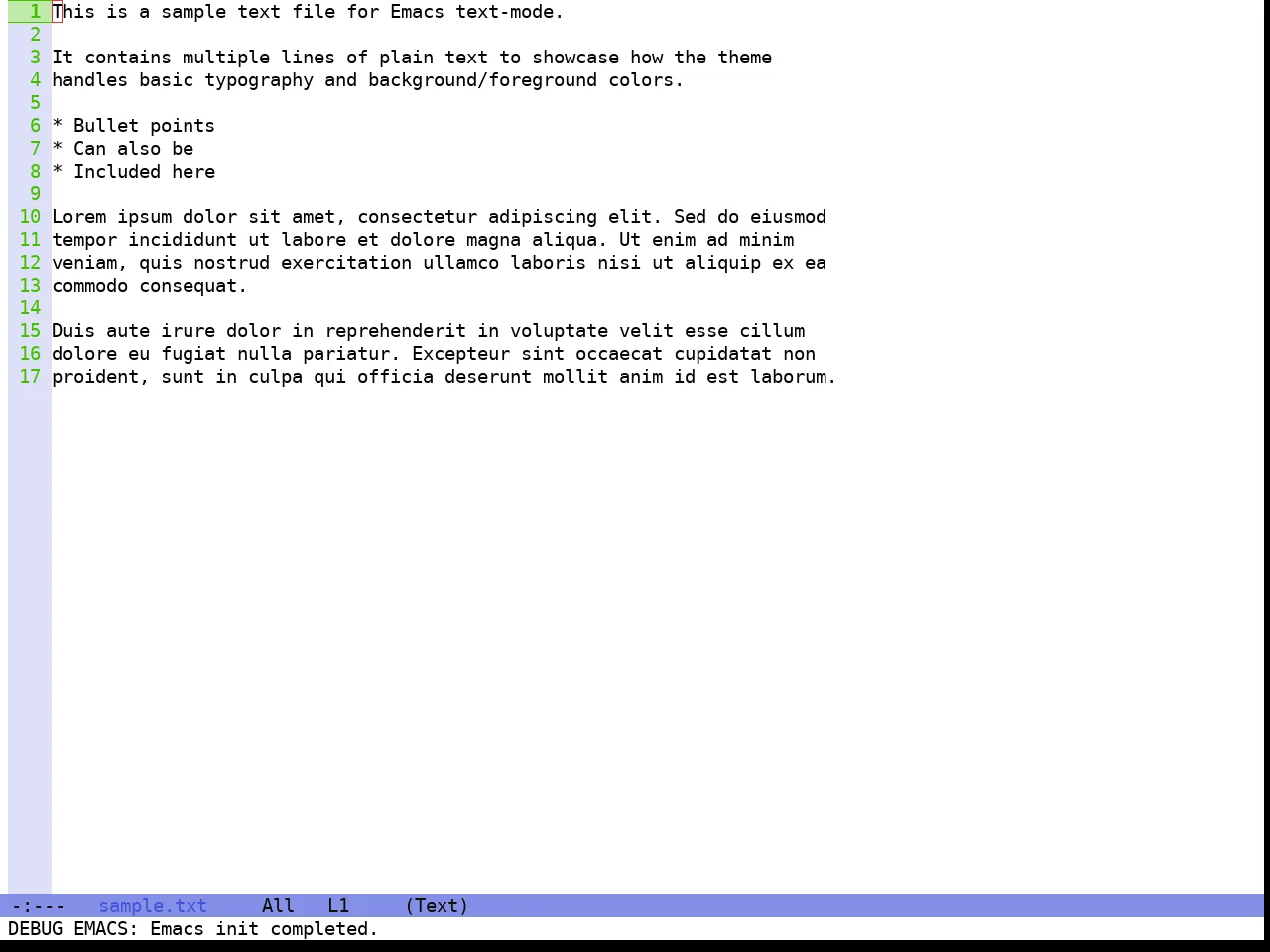 Hyperstitional Themes Rebug Theme in text-mode