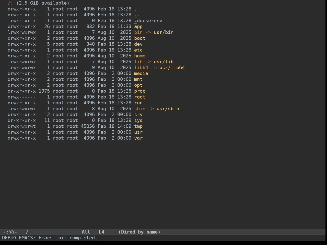 Idea Darkula Theme in dired