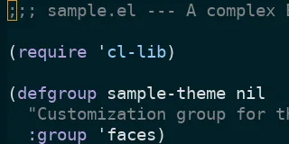 Preview of Immaterial Dark Theme theme