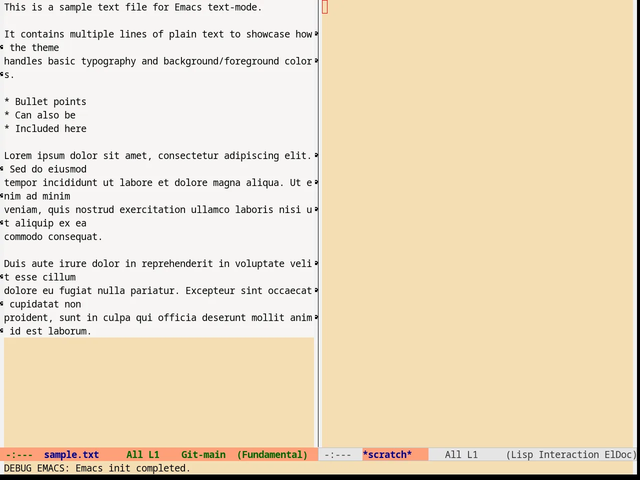 Infodoc Theme in fundamental-mode