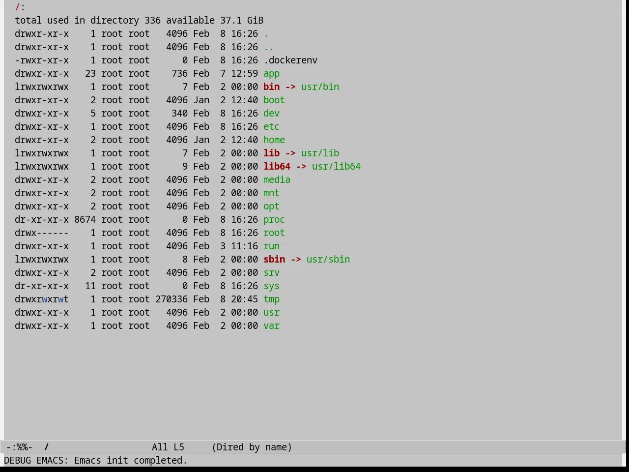 Jedit Grey Emacs Themes in dired