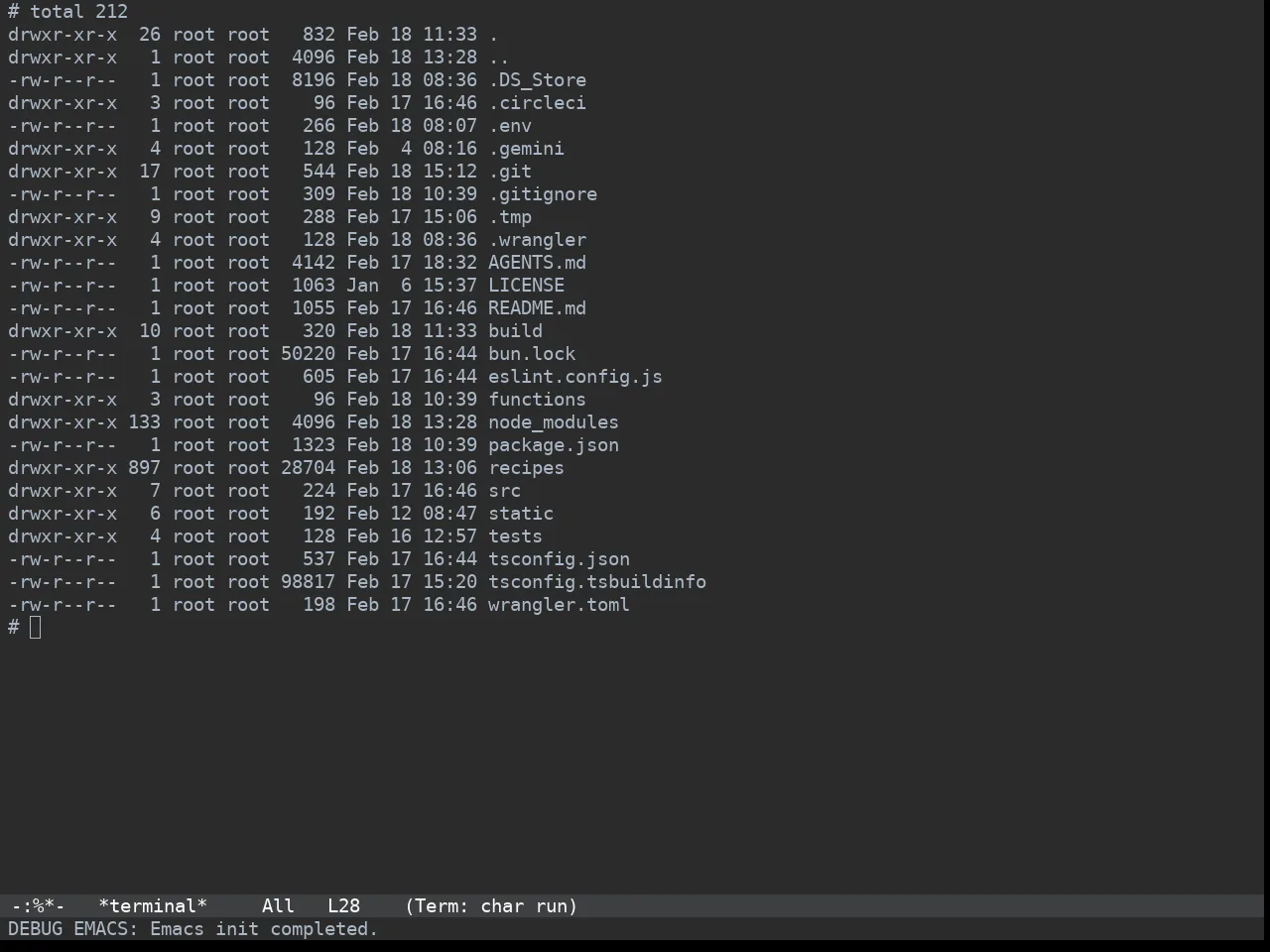 Jetbrains Darcula Theme in term