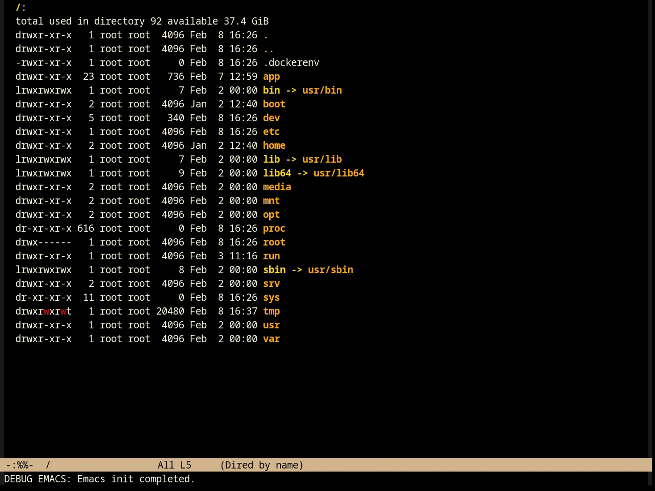 Jsc Dark Theme in dired