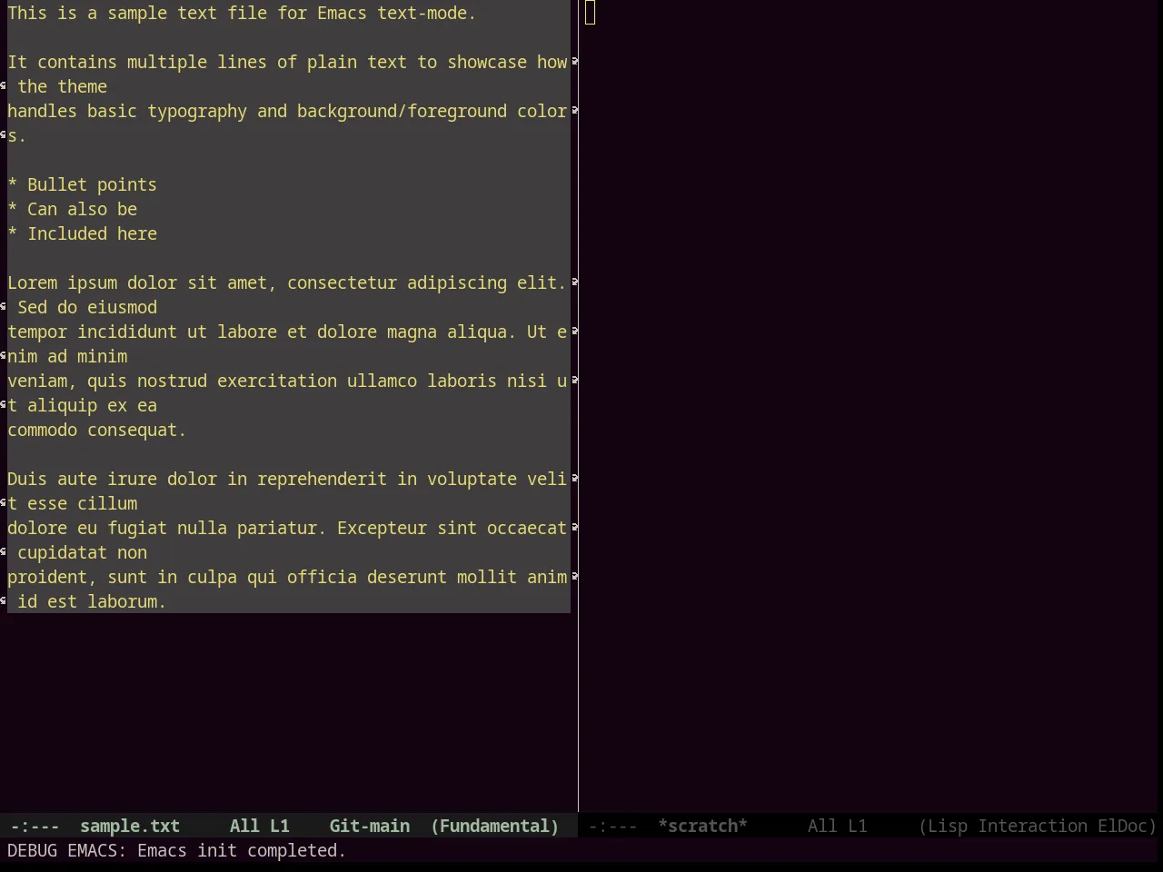 Junio Theme in fundamental-mode