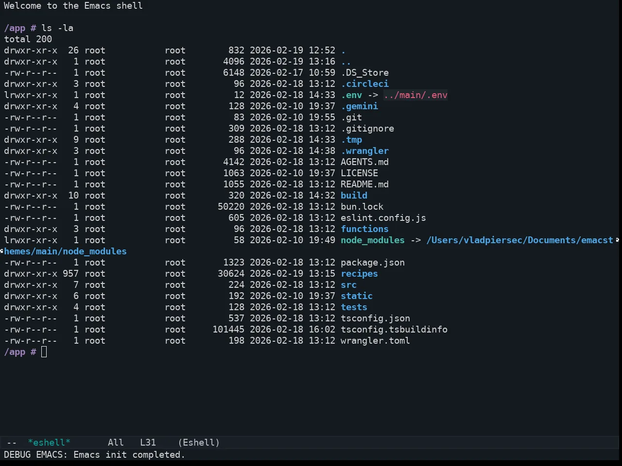 Kaolin Aurora Theme in eshell