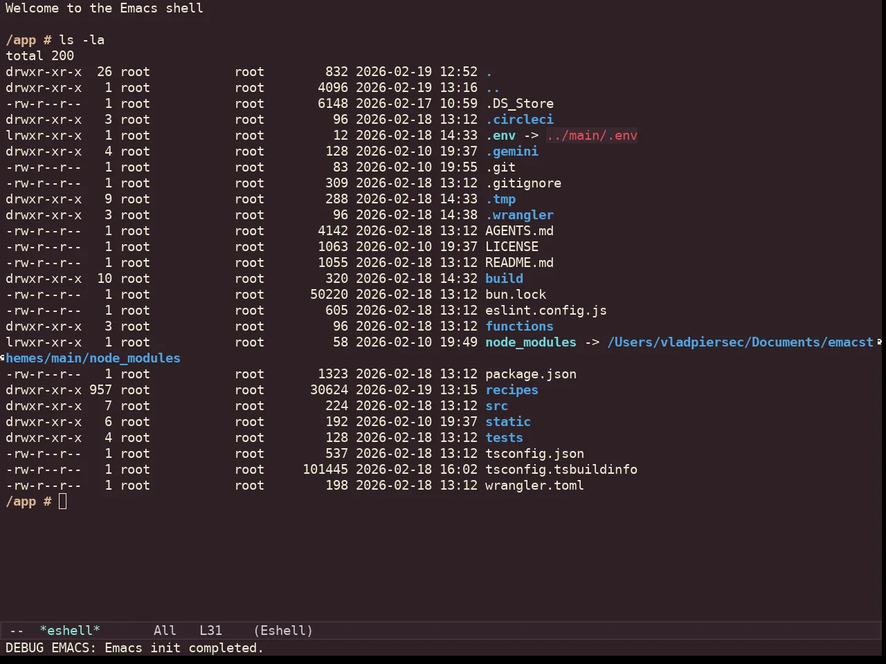 Kaolin Blossom Theme in eshell