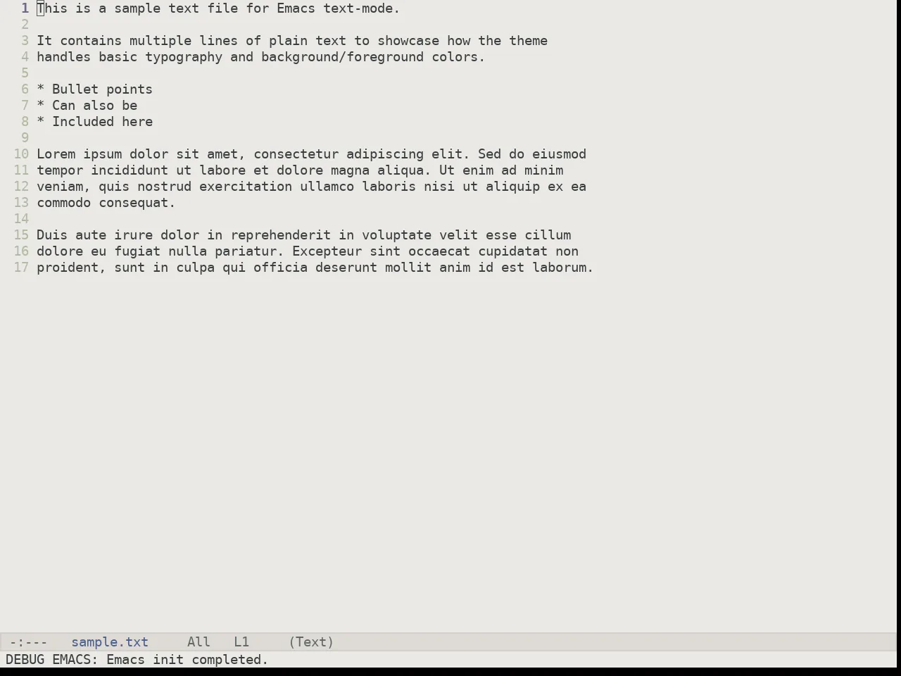 Kaolin Breeze Theme in text-mode