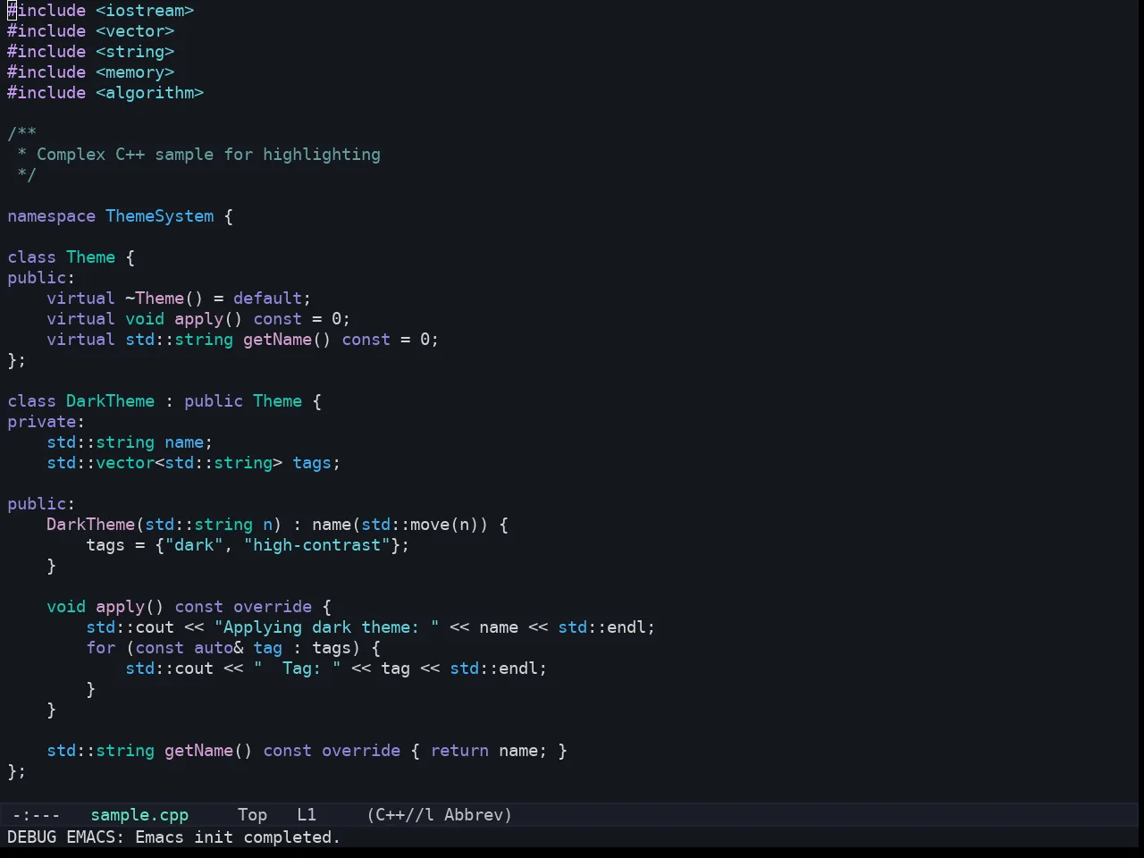 Kaolin Bubblegum Theme in c++-mode