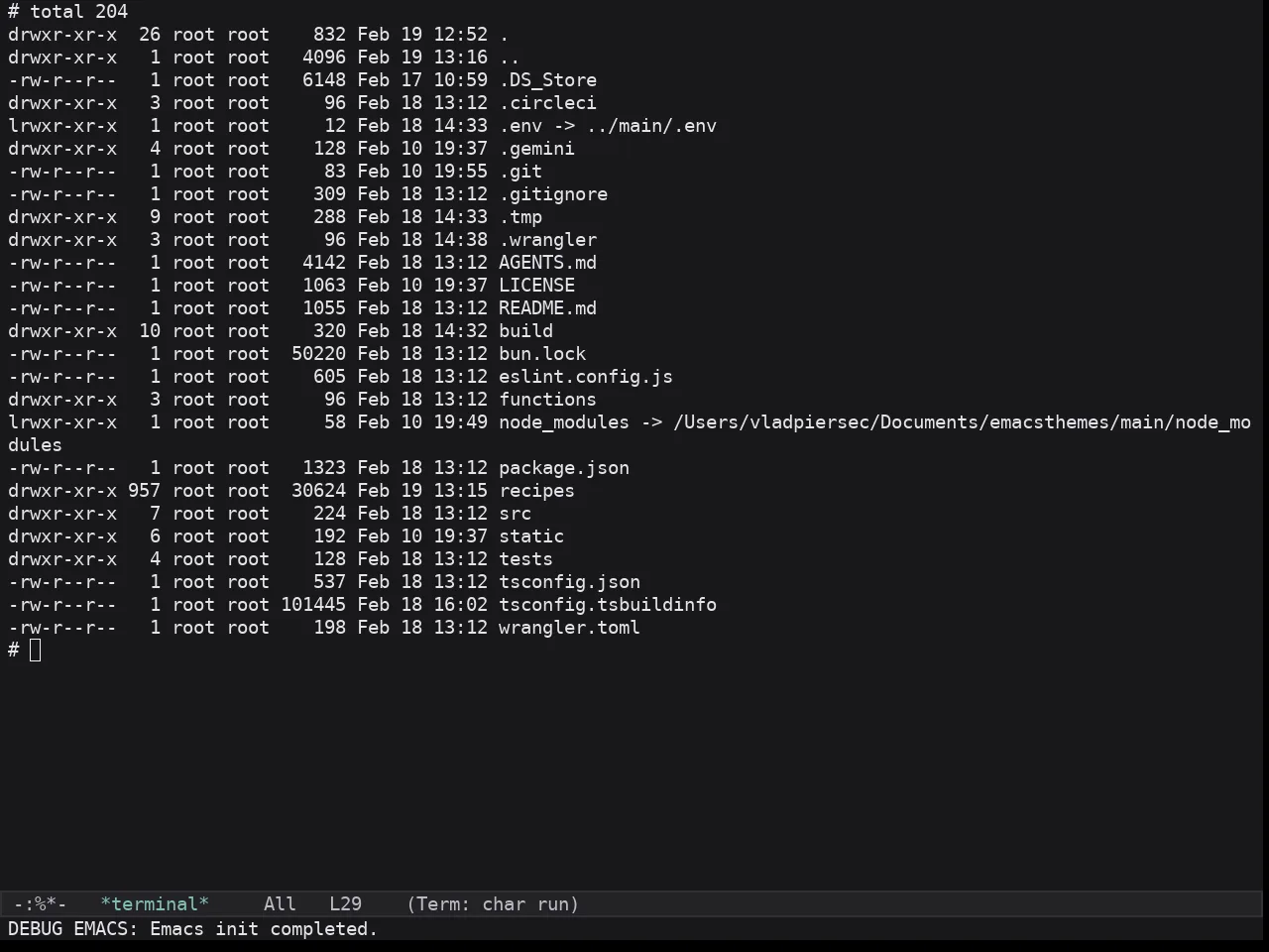 Kaolin Dark Theme in term