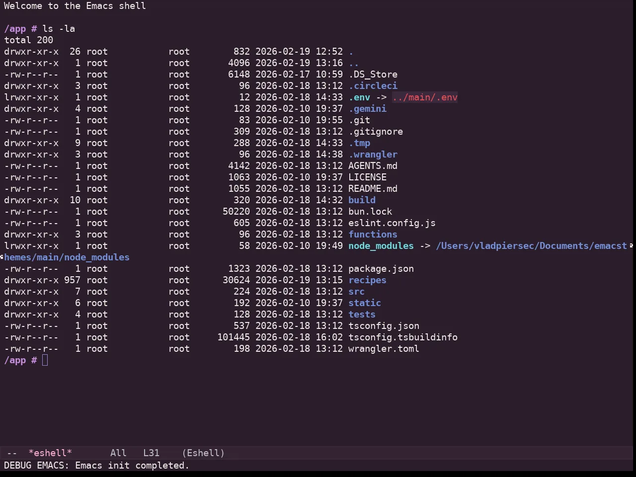 Kaolin Eclipse Theme in eshell