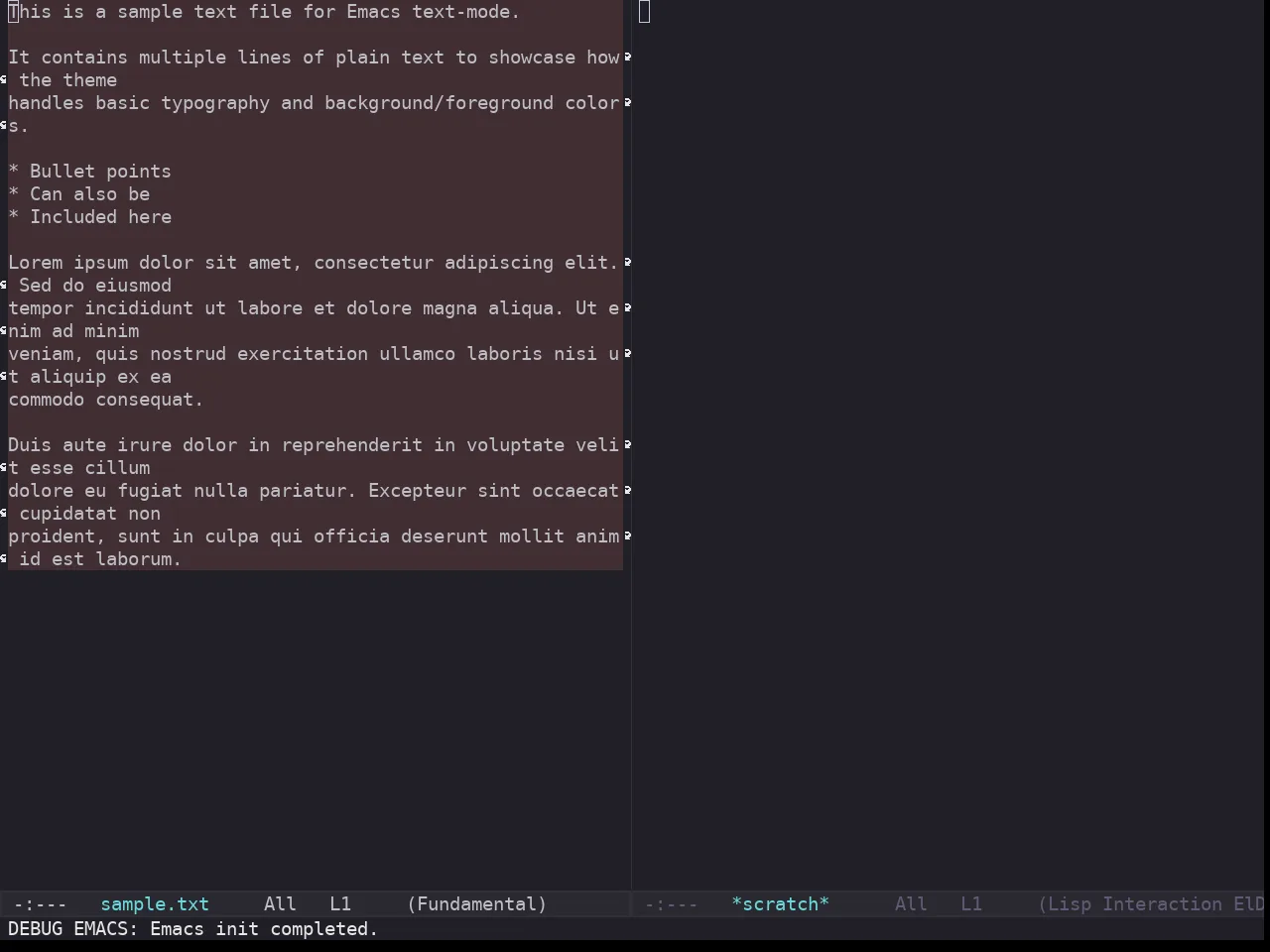 Kaolin Galaxy Theme in fundamental-mode