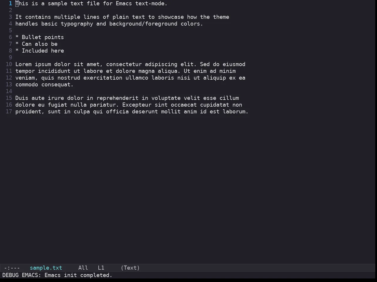 Kaolin Galaxy Theme in text-mode