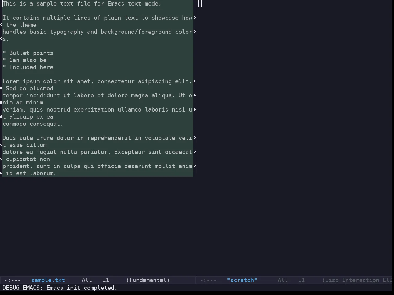 Kaolin Ocean Theme in fundamental-mode