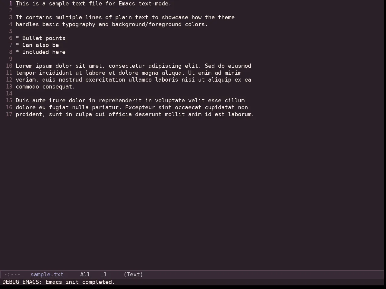 Kaolin Shiva Theme in text-mode
