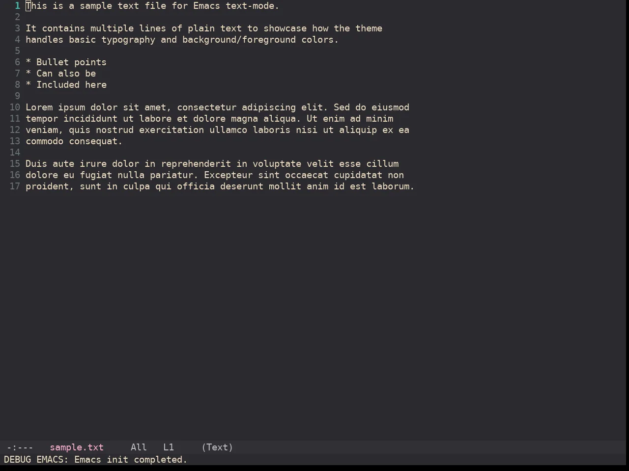 Kaolin Temple Theme in text-mode