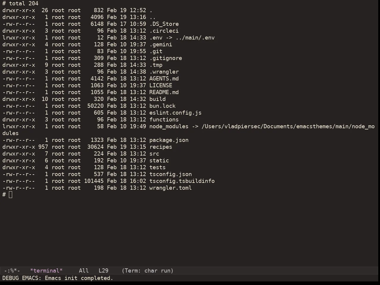 Kaolin Valley Dark Theme in term