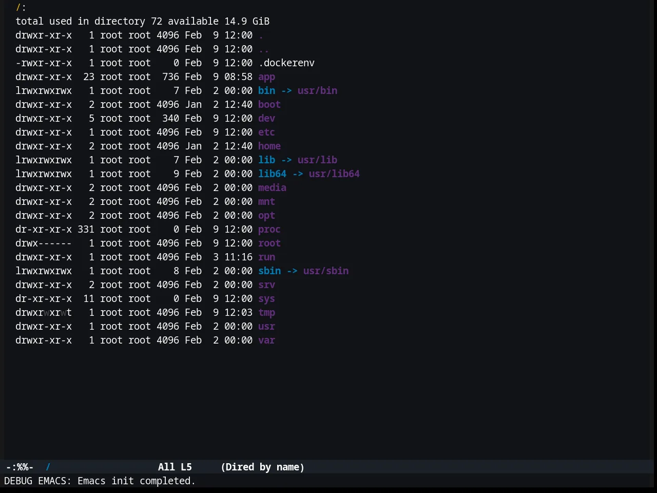 Klere Theme in dired