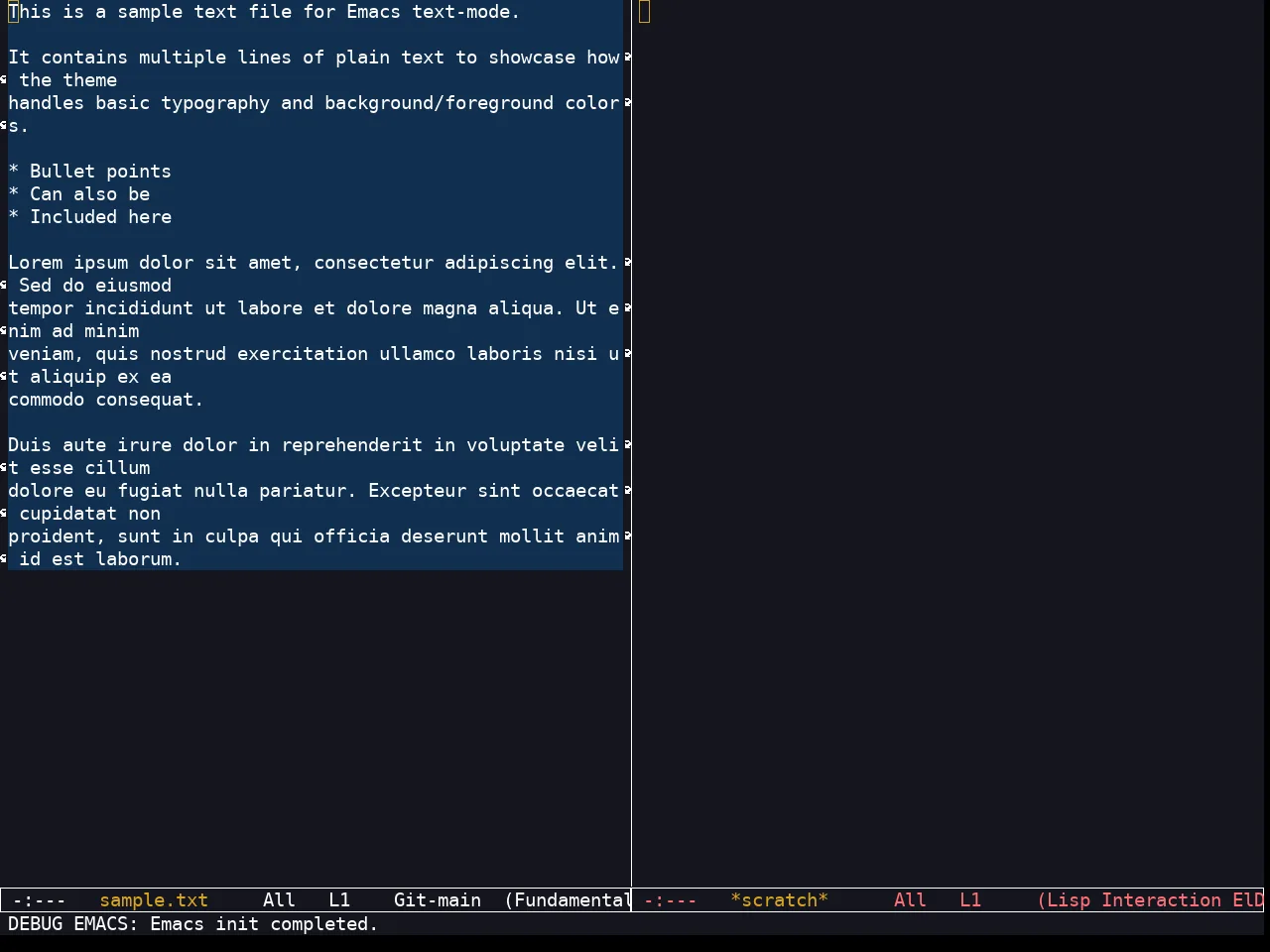 Kooten Theme in fundamental-mode