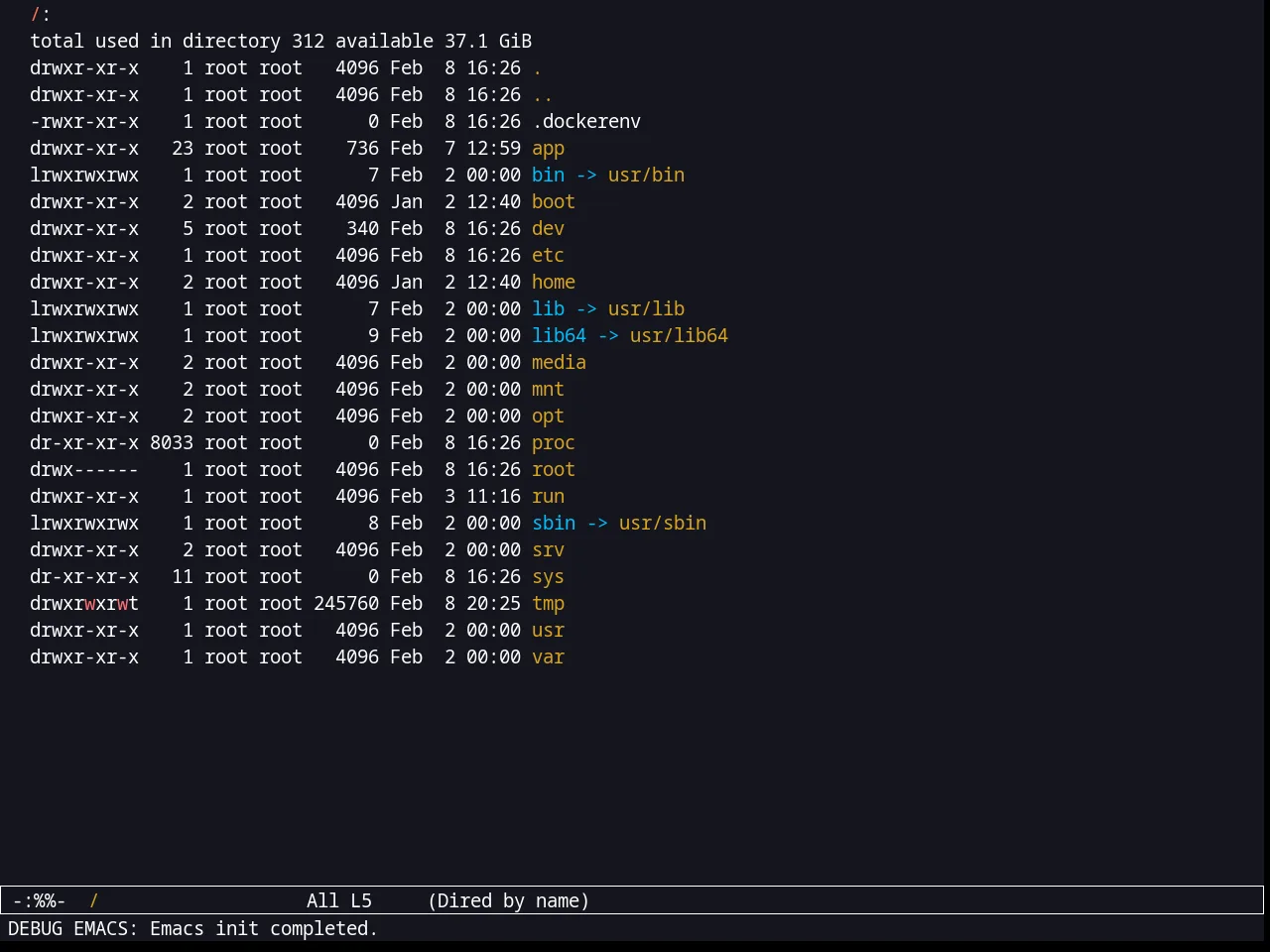 Kooten Theme in dired