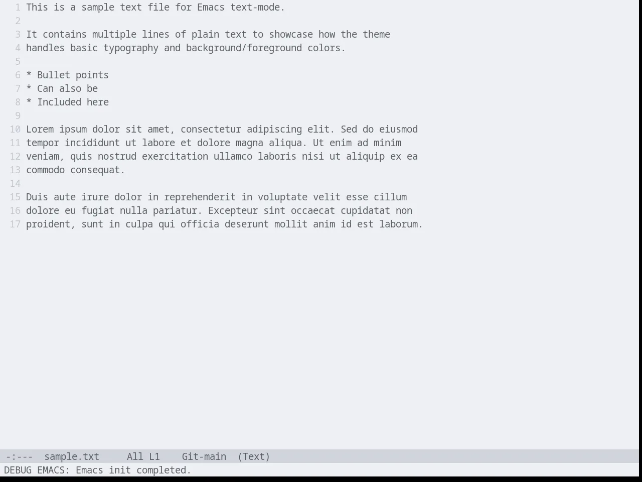 Lab Light in text-mode