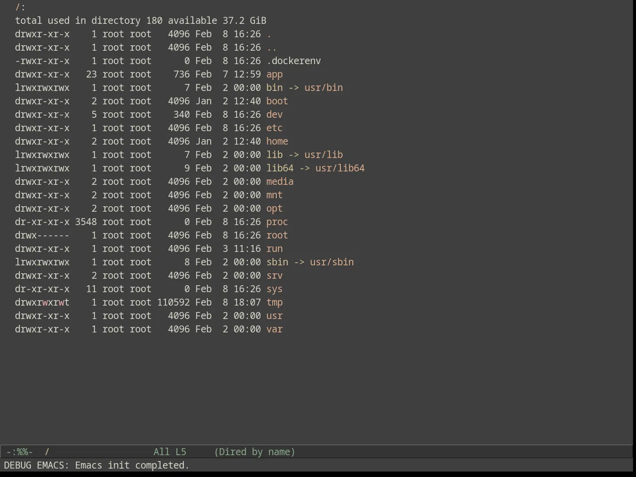 Labburn Theme in dired