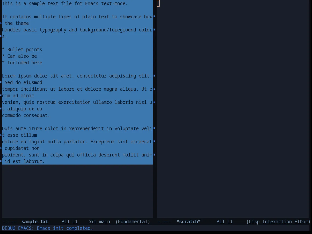 Laguna Theme in fundamental-mode