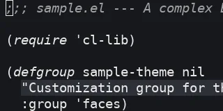 Preview of Lambda Dark Theme theme